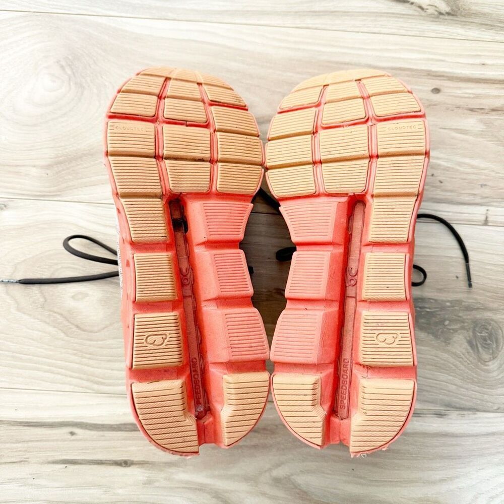 ON CLOUD | Running Women's Cloudstratus Sneaker Shoe Rosebrown Flare | Size 9 - Picture 7 of 10